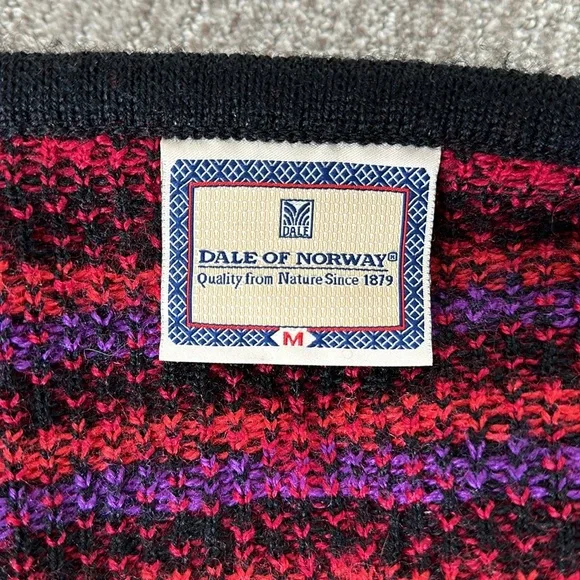 Dale of Norway Sweater Wool Women’s Medium - Picture 7 of 8
